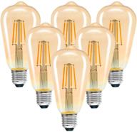 💡 efficient edison vintage bulb - non-dimmable energy equivalent logo