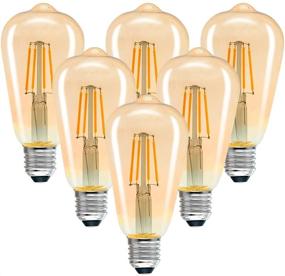 img 4 attached to 💡 Efficient Edison Vintage Bulb - Non-Dimmable Energy Equivalent