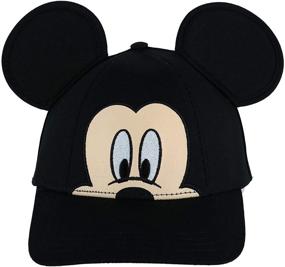 img 4 attached to 🖤 Black Disney Youth Mickey Peeking Ear Hat - Enhance your SEO