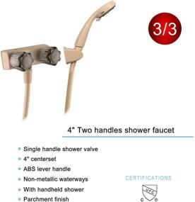 img 1 attached to PIH RV Faucet Gift Package: Swivel 🚰 Kitchen, Lavatory & Shower Faucets in Polish Chrome