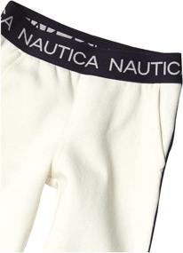 img 1 attached to 👖 Девочки Nautica: Мягкие флисовые брюки - уютные и комфортные низы для девочек.