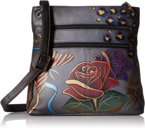 img 4 attached to 👜 Anna Anuschka Genuine Original Paradise: Stylish Women's Handbags & Wallets