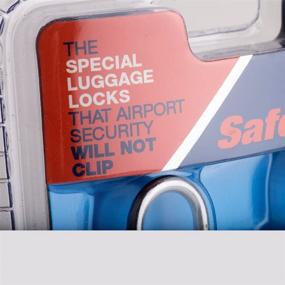 img 1 attached to Ultimate Security: Safe Skies Charcoal TSA Recognized Padlocks for Secure Travel and Luggage Protection