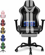 gaming chair massage adjustment retractable логотип