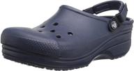 step into comfort with crocs cloud turbo strap clog: unleash ultimate support and style logo