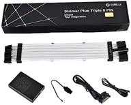 🔌 lian li strimer + тройной 8-pin gpu rtx 30 series удлинительный кабель (оптимизирован для совместимости с gpu rtx 30 series) логотип