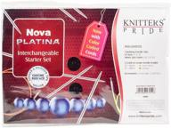 🧶 enhanced nova platina interchangeable knitting starter set by knitter's pride логотип