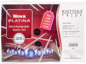 img 1 attached to 🧶 Enhanced Nova Platina Interchangeable Knitting Starter Set by Knitter's Pride