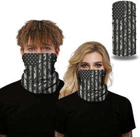 img 1 attached to 🏍️ Motorcycle Accessories for Women's Scarves & Wraps: Ainuno Bandana Balaclava