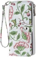 👛 hawee turquoise women's wristlet wallet holder for handbags & wallets in wallets logo