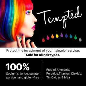 img 2 attached to Pure Blends Tempted Direct Pigment Hair Care in Hair Coloring Products