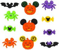 👻 dress it up 7922 disney button & embellishments: spooky mickey & minnie halloween accents logo