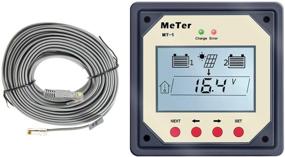 img 4 attached to 📊 EPEVER MT-1 Пульт дистанционного управления: улучшенный ЖК-дисплей для солнечного зарядного контроллера Duo Battery Solar Panel