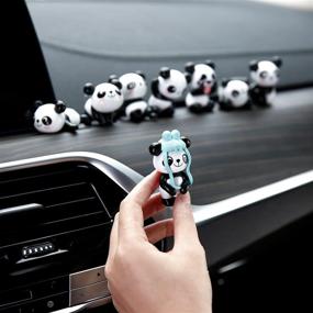 img 2 attached to Ygmoner Interior Panda Decoration Ornaments