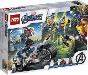img 1 attached to Unleash Epic Adventures with 🚀 LEGO Avengers Speeder Buildable Superhero Set