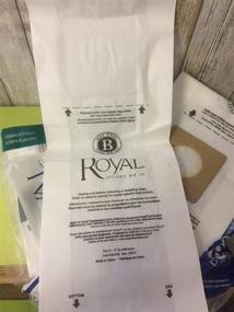 img 2 attached to Pack of 10 Royal Type B Vacuum Bags - 10 Bags per Pack, White