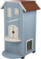 🐱 trixie pet products 3-story cat's house: explore elevated adventures for feline friends logo