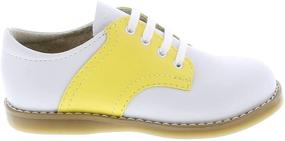img 2 attached to FOOTMATES Lace Up Custom Fit Non Marking Outsoles Girls' Shoes in Athletic