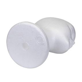 img 1 attached to Foraineam Styrofoam Mannequin Cosmetics Hairpieces Hair Care for Hair Extensions, Wigs & Accessories