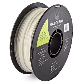 img 4 attached to 🌟 Glow-in-the-Dark HATCHBOX 3D PLA Filament - 1kg Spool