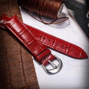 img 1 attached to Refine Style with Leather Release Alligator Embossed Replacement