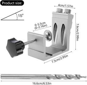 img 3 attached to ODOMY Joinery Positioner Woodworking Drilling