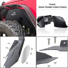 img 2 attached to Yoursme 2007 2018 Wrangler Aluminum Lightweight
