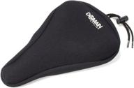 🚲 ultimate comfort for kids: premium child bike gel seat cushion cover by domain cycling - small bicycle saddle pad - 9"x6 logo