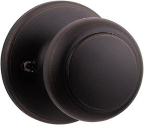 img 4 attached to 🚪 Kwikset 92001-574 Cove Passage Hall Closet Knob Venetian Bronze - Improved SEO