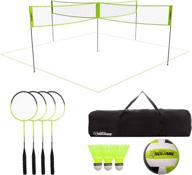 🏐 multipurpose triumph sports 4 square volleyball/badminton/pickleball combo set with included accessories – multiple styles to choose from логотип