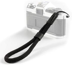 img 4 attached to 📷 VKO Soft Camera Wrist Strap: Ideal Sony RX100 & G series Hand Strap in Black