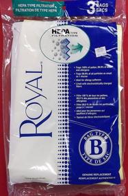 img 1 attached to 🔘 White Royal HEPA B Type Vacuum Cleaner Bags for Kitchen