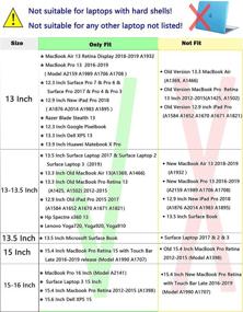 img 4 attached to HYZUO Compatible MacBook 2016 2020 Surface