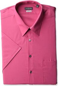 img 1 attached to 👔 Stylish Magenta Van Heusen Men's Sleeve Shirts - Browse our Collection of Shirts for Men