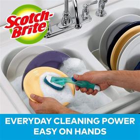 img 1 attached to 🧽 Scotch-Brite Non-Scratch Dishwand Refill: Multi-Purpose Cleaning Essential