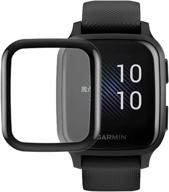 📱 улучшенная защита для garmin venu sq: 4-пакетные защитные пленки для экрана с полным покрытием - водонепроницаемые, устойчивые к царапинам, без пузырей - от youkei логотип