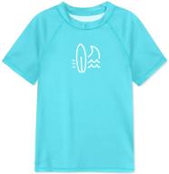 besserbay solid rashguard quick dry tshirt boys' clothing for swim logo