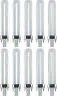 💡 sunlite pl9 sp41k 10pk fluorescent bulbs - efficient lighting for multiple applications логотип