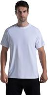 stay cool and dry with our men's ice silk running shirts - upf 50+, quick dry, short sleeve athletic t-shirts for outdoor workouts logo