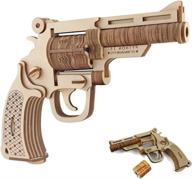 exploring creativity: greenlf wooden puzzle jigsaw revolver for mindful entertainment logo