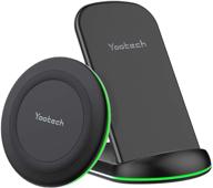 беспроводная зарядка yootech qi certified compatible. логотип