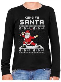 img 4 attached to 🎄 Affordable Tstars Christmas Sweater Sweatshirt for Medium Boys: Clothing, Fashion Hoodies & Sweatshirts