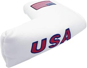 img 1 attached to Etcetera Headcover Synthetic Taylormade Patriotic