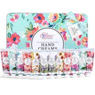 🎁 12-pack hand cream gift set: shea butter enriched to nourish rough hands - travel size, best for women's christmas birthday gifts logo