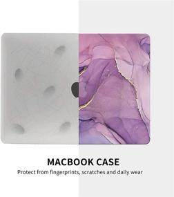 img 3 attached to BYCeKe MacBook Air 13 Inch Case 2021 2020 2019 2018 Release M1 A2337 A2179 A1932 Retina Display Touch ID Laptop Accessories