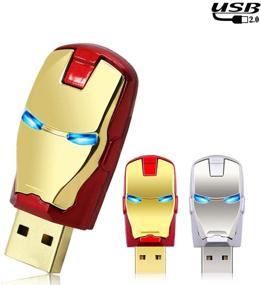 img 3 attached to 💫 Stylish Gold USB Flash Drive Pen Drive with Easy Storage - 32GB Capacity