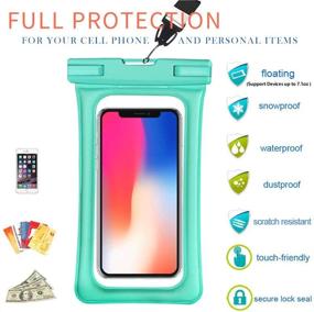 img 3 attached to Waterproof Universal Floating IPhone Samsung Cell Phones & Accessories