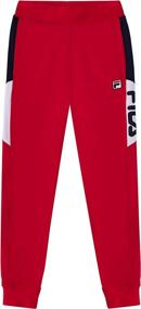 img 3 attached to Fila Heritage Tricot Sweatpant Clothes Outdoor Recreation