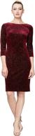 💃 s.l. fashions women's short sequin sheath dress: shimmer in style! logo