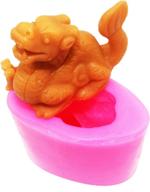🐉 silicone dragon molds for soap, candle, chocolate, candy - ideal for soap making, bath bombs, baking, and fondant decor logo